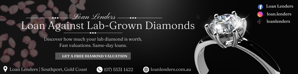 Lab-grown diamond ring eligible for same-day cash loan in Australia
