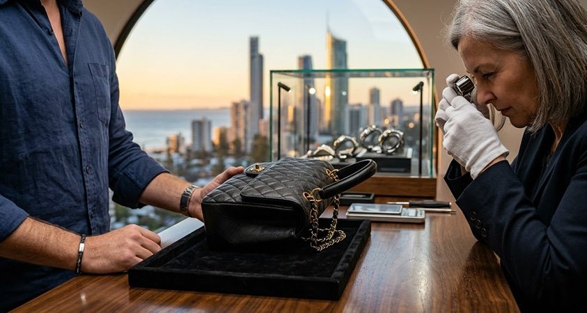 Pawn Designer Handbag Gold Coast